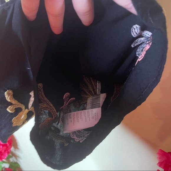 Cleobella Lali Metallic Embroidered Romper Size Small - Picture 7 of 15